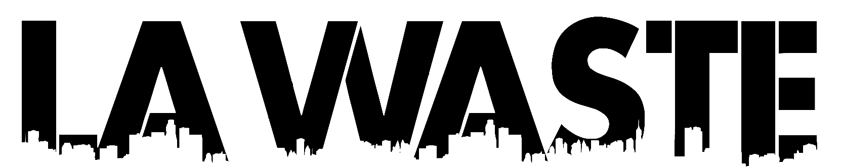 LA WASTE LOGO SOLID
