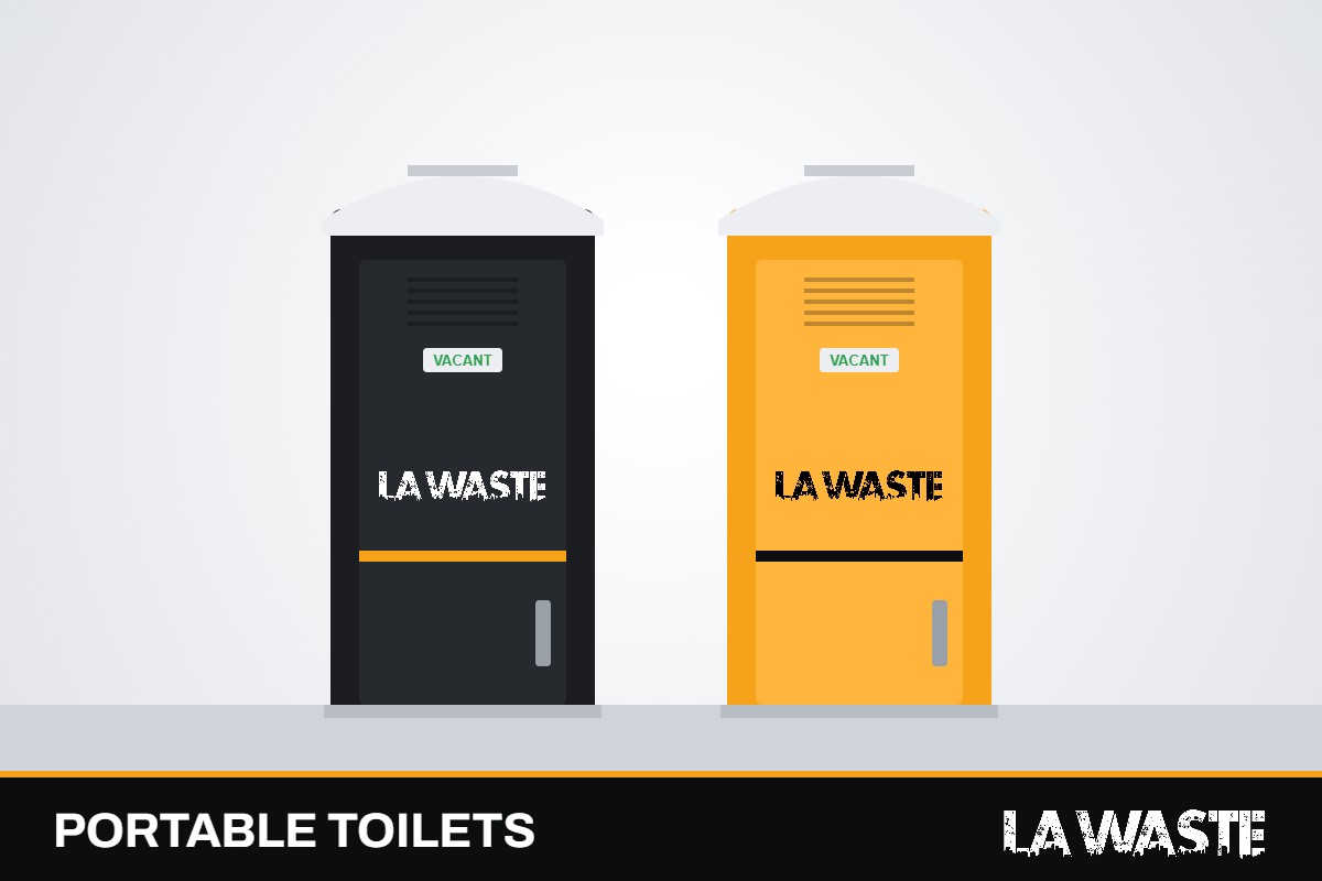 LA Waste portable toilet rentals in Los Angeles